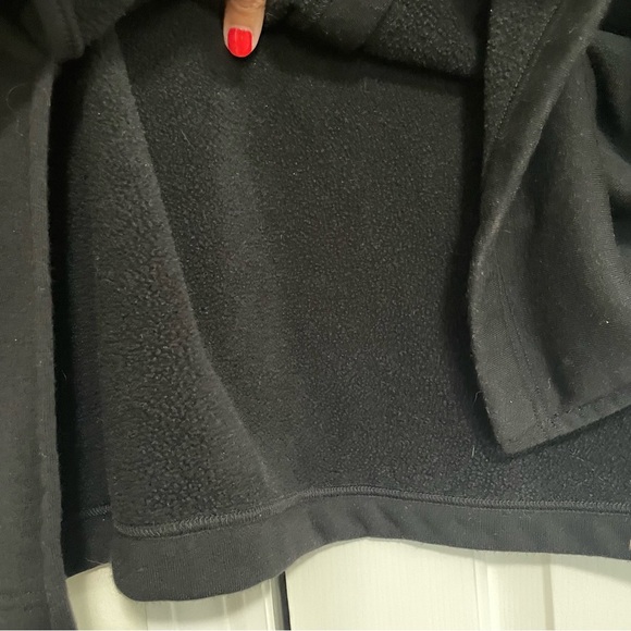 Adam Selman Sport Black Button Down Fleece Jacket Size Medium - Picture 7 of 11